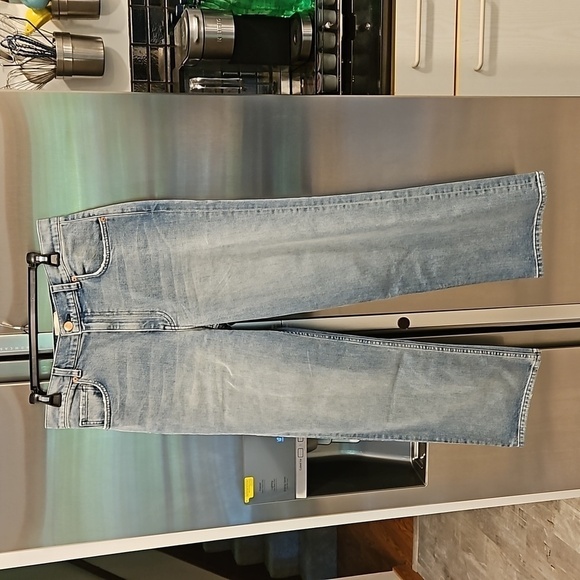 💕DOEN💕 Doen x Dronme Denim Dronme Jeans ~ Kims Wash Blue 31 NWT - Picture 11 of 16